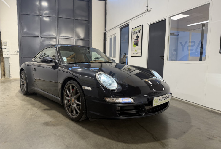 Porsche 911 (997) Carerra 4S 3.8 355 ch Toit ouvrant - Pack chrono - Tiptronic - intérieur camel