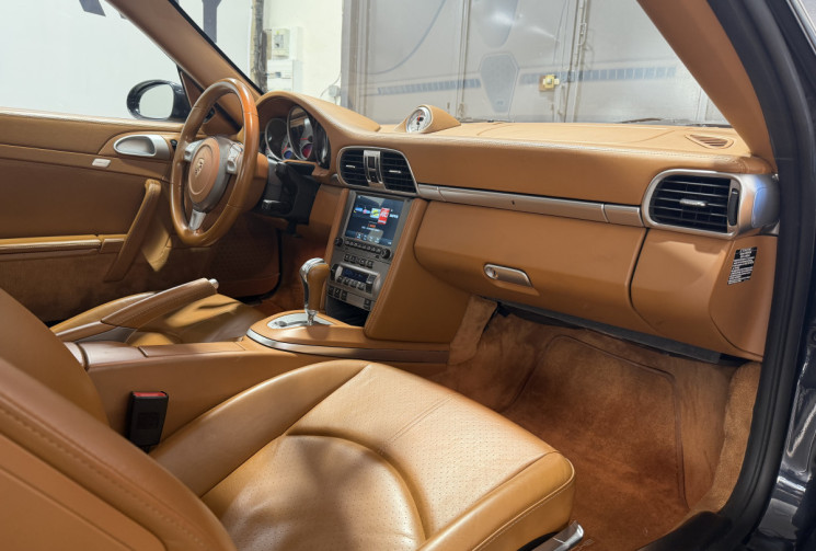 Porsche 911 (997) Carerra 4S 3.8 355 ch Toit ouvrant - Pack chrono - Tiptronic - intérieur camel