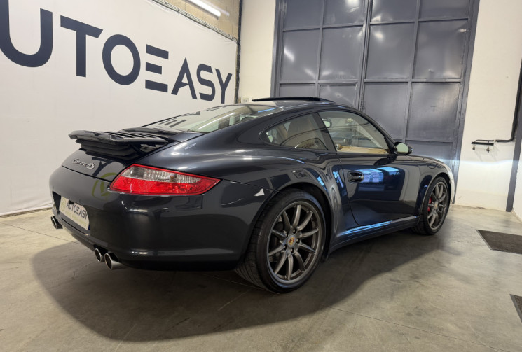 Porsche 911 (997) Carerra 4S 3.8 355 ch Toit ouvrant - Pack chrono - Tiptronic - intérieur camel