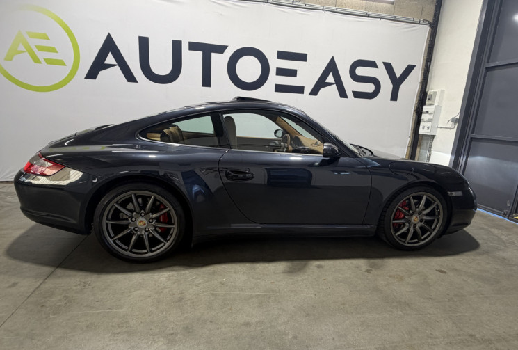Porsche 911 (997) Carerra 4S 3.8 355 ch Toit ouvrant - Pack chrono - Tiptronic - intérieur camel