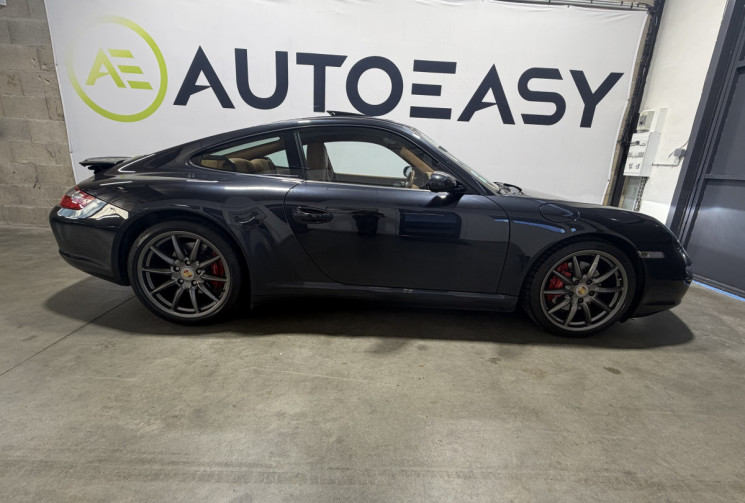Porsche 911 (997) Carerra 4S 3.8 355 ch Toit ouvrant - Pack chrono - Tiptronic - intérieur camel