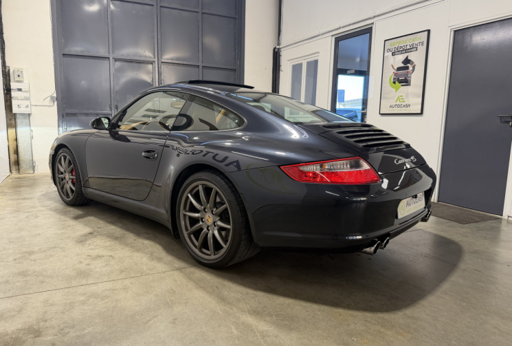 Porsche 911 (997) Carerra 4S 3.8 355 ch Toit ouvrant - Pack chrono - Tiptronic - intérieur camel