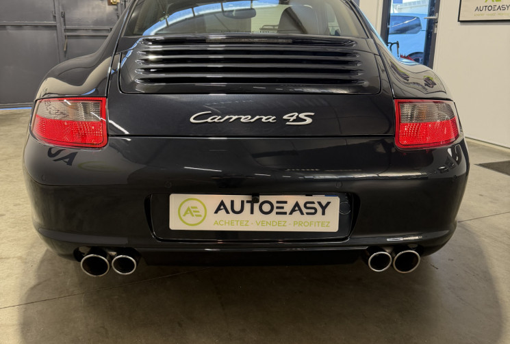 Porsche 911 (997) Carerra 4S 3.8 355 ch Toit ouvrant - Pack chrono - Tiptronic - intérieur camel