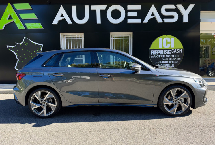 Audi A3 SPORTBACK S-Line 35 TDi 150 S-Tronic / NEUVE / Toit ouvrant / Sonos / 360° / Garantie 09/28