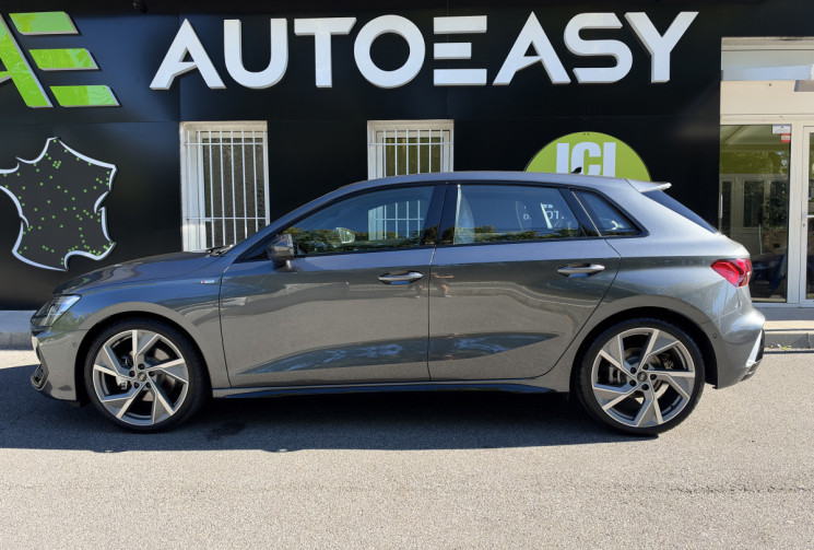 Audi A3 SPORTBACK S-Line 35 TDi 150 S-Tronic / NEUVE / Toit ouvrant / Sonos / 360° / Garantie 09/28