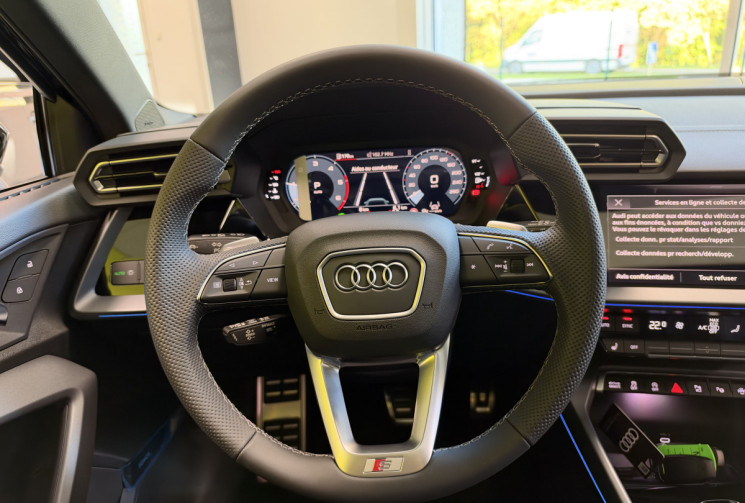 Audi A3 SPORTBACK S-Line 35 TDi 150 S-Tronic / NEUVE / Toit ouvrant / Sonos / 360° / Garantie 09/28