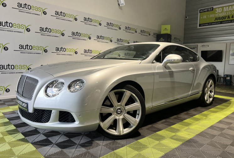 Bentley CONTINENTAL GT PHASE II 6.0 W12 BITURBO 575 CH / MOTEUR ETHANOL D'ORIGINE