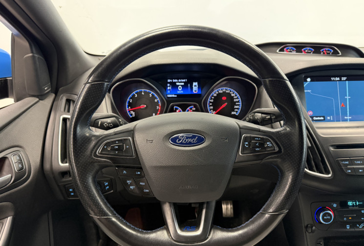Ford Focus Phase 2 RS 2.3 Ti-VCT 350 ch • BLEU NITROUS • BAQUETS • SONY • PREMIERE MAIN