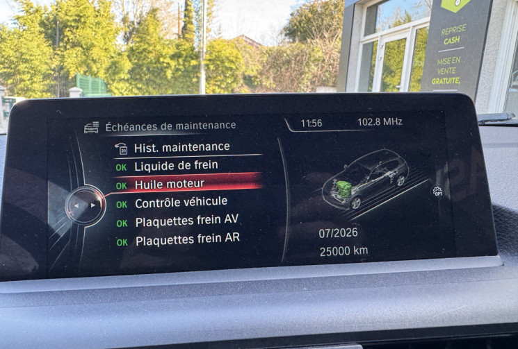 BMW Série 1 125i F21 LCI 218 ch Urban Chic BVA8 / Volant M Sport / Camera / Entretien BMW / 125