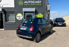 FIAT 500 1.2 69 CV CLUB DUALOGIC BOITE AUTOMATIQUE / INTERIEUR FULL CUIR / APPLE CAR PLAY / GARANTIE
