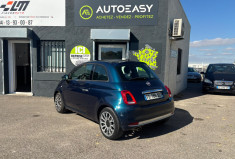 FIAT 500 1.2 69 CV CLUB DUALOGIC BOITE AUTOMATIQUE / INTERIEUR FULL CUIR / APPLE CAR PLAY / GARANTIE