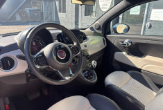 FIAT 500 1.2 69 CV CLUB DUALOGIC BOITE AUTOMATIQUE / INTERIEUR FULL CUIR / APPLE CAR PLAY / GARANTIE