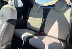 FIAT 500 1.2 69 CV CLUB DUALOGIC BOITE AUTOMATIQUE / INTERIEUR FULL CUIR / APPLE CAR PLAY / GARANTIE