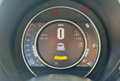 FIAT 500 1.2 69 CV CLUB DUALOGIC BOITE AUTOMATIQUE / INTERIEUR FULL CUIR / APPLE CAR PLAY / GARANTIE