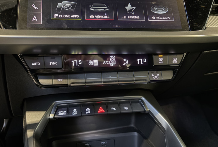 Audi A3 SPORTBACK 35 TDI 150 ch Design Luxe S tronic 7 / Boîte automatique / CarPlay Android Auto