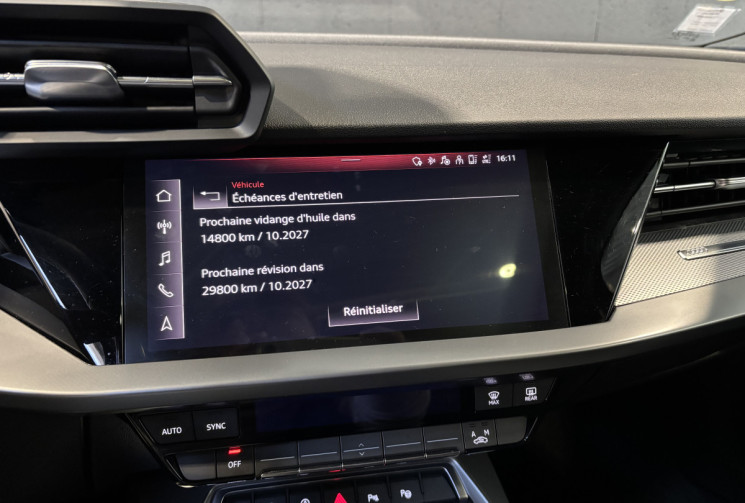 Audi A3 SPORTBACK 35 TDI 150 ch Design Luxe S tronic 7 / Boîte automatique / CarPlay Android Auto