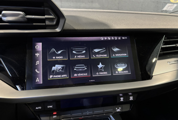 Audi A3 SPORTBACK 35 TDI 150 ch Design Luxe S tronic 7 / Boîte automatique / CarPlay Android Auto
