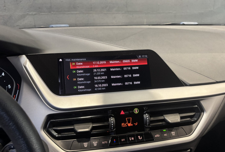 BMW Série 1 F40 116d  BUSINESS DESIGN 2019 / RADARS AV-AR / BVM