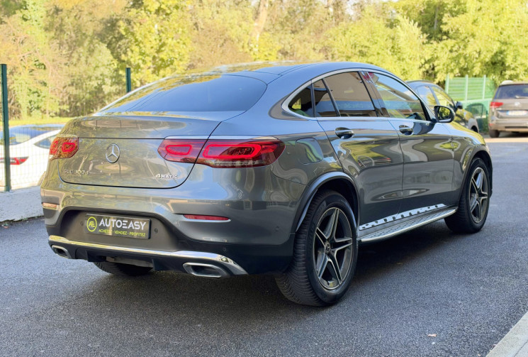 Mercedes GLC Coupé AMG Line 300d 245 4Matic 9G-Tronic / Carplay / 360° / Siege elec chauff/ Attelage