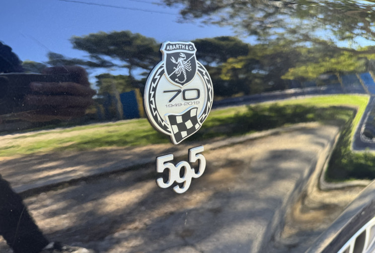 Abarth 500 595 - 1.4 Turbo 145CH - 70TH ANNIVERSAIRE - FAIBLE KILOMÉTRAGE - FRANÇAIS