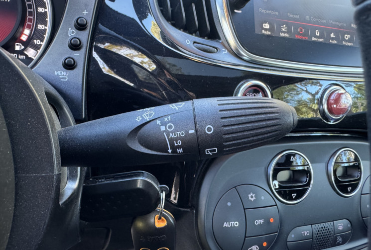 Abarth 500 595 - 1.4 Turbo 145CH - 70TH ANNIVERSAIRE - FAIBLE KILOMÉTRAGE - FRANÇAIS