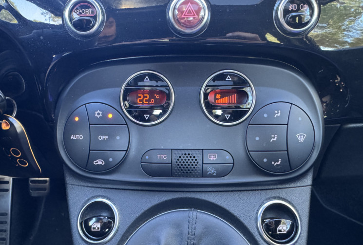 Abarth 500 595 - 1.4 Turbo 145CH - 70TH ANNIVERSAIRE - FAIBLE KILOMÉTRAGE - FRANÇAIS