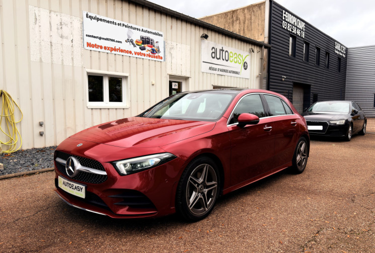 Mercedes Classe A 160 1.3 Ti 16V 109 ch-AMG Line-Toit Pano-Caméra de recul-1er Main-Sièges Chauffant