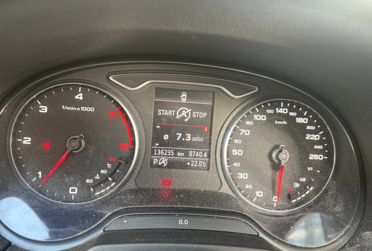 Audi A3 Cabriolet Série 3 2.0 TDI S-Tronic 150 CH S-LINE