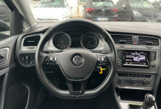 Volkswagen Golf  VII 5 Portes 1.6 TDI 16V Blue Motion S&S 105 CV * CLIM * 1ER MAIN * CARNET COMPLET 