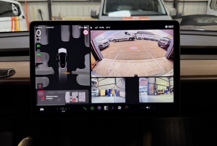 Tesla Model Y PROPULSION STANDARD RANGE 60kWh 300cv SOH 96% ATTELAGE GRIS STEALTH