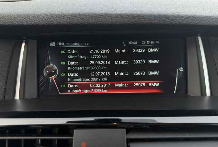 BMW X4 XDRIVE 20DA 190CH XLINE / SUIVI BMW 
