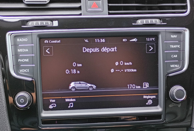 Volkswagen Golf  VII R 2.0 TSI 300 ch 4 MOTION DSG Toit ouvrant Sellerie Cuir