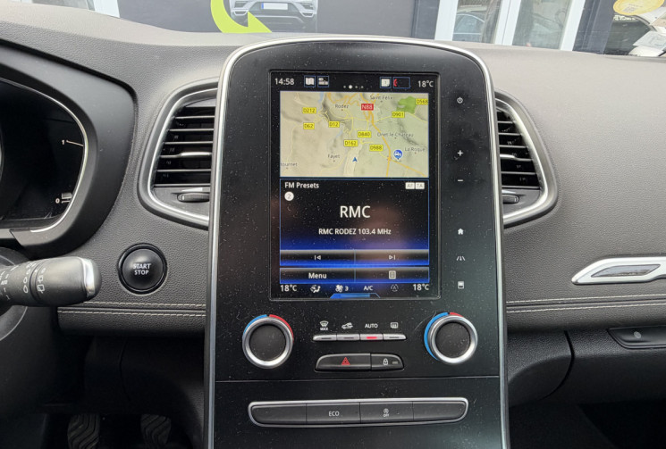 Renault GRAND SCENIC 1.7 blue dci / 170000km / 2018 / 120ch / Carplay / Affichage tête haute 