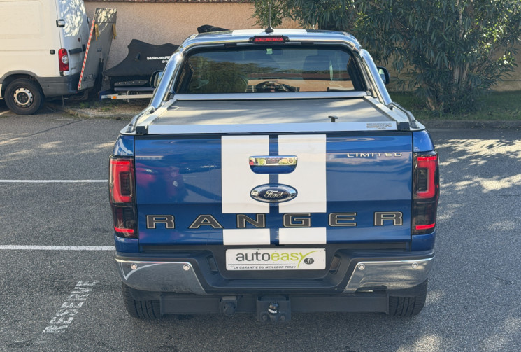 Ford Ranger Super Cabine 2.0 213 ch Limited BVA10 / Garantie 12 mois / Nombreuses options