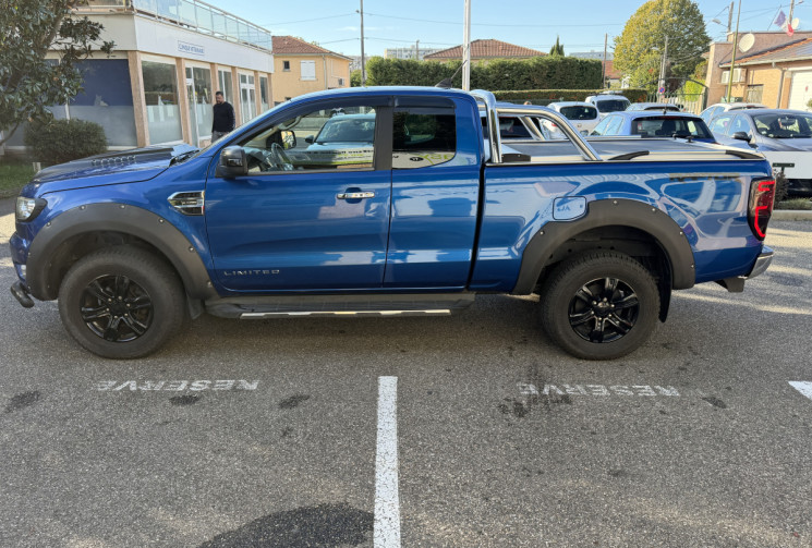 Ford Ranger Super Cabine 2.0 213 ch Limited BVA10 / Garantie 12 mois / Nombreuses options