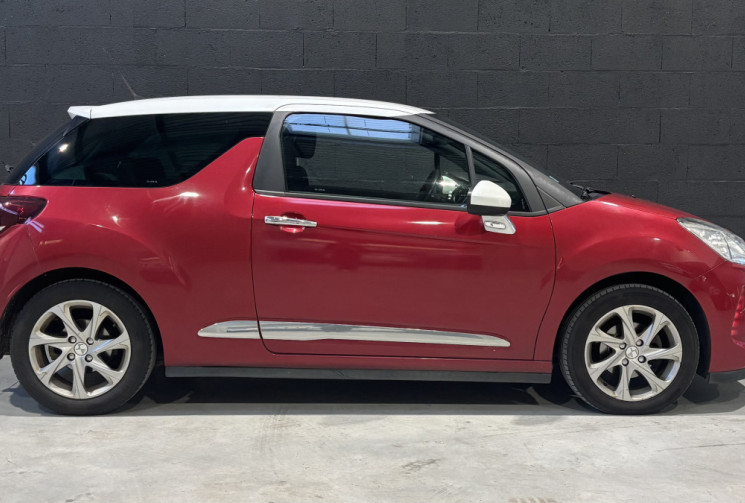 DS DS 3 1.6 BlueHDi 100cv SO CHIC 2016 / SIEGES SEMI-CUIR / BLUETOOTH / RÉGULATEUR