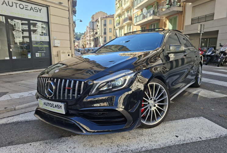 Mercedes Classe A A45 381 CH AMG 4 MATIC KIT AERO CARBON 66500 KMS / SIEGES F1 