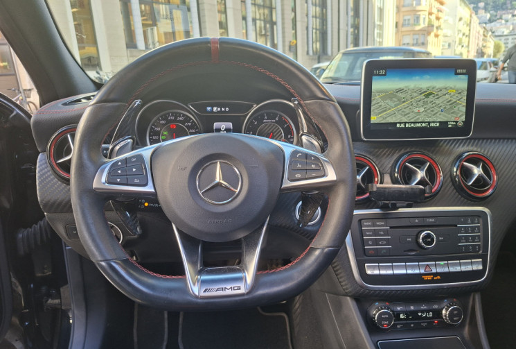 Mercedes Classe A A45 381 CH AMG 4 MATIC KIT AERO CARBON 66500 KMS / SIEGES F1 