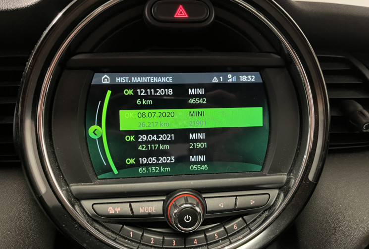 Mini Mini COOPER 136 BVA7 HEDDON STREET / 1° MAIN / SUIVI BMW / HARMAN KARDON / SELLERIE CUIR / 