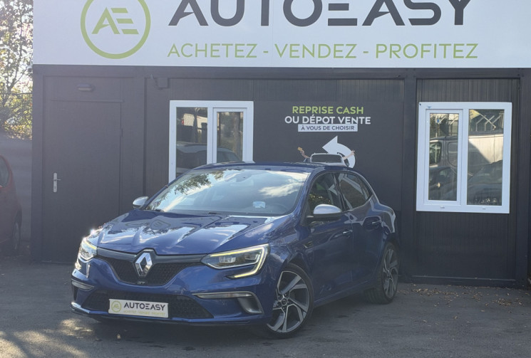 Renault Megane 1.6 tce / GT / 205ch / 87000km / Bose / HUD / Park assist / sièges chauffants / BVA