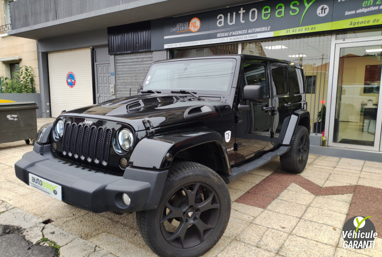 JEEP WRANGLER JK UNLIMITED 3.8 i V6 Cabriolet 4WD 199 cv Boîte auto + GPL