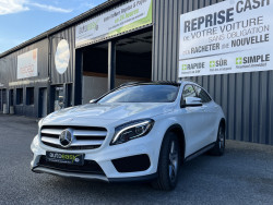 MERCEDES GLA 220 D 177 CV 4 MATIC PACK AMG TOUTES OPTIONS BLANC NACRE ETAT PROCHE DU NEUF