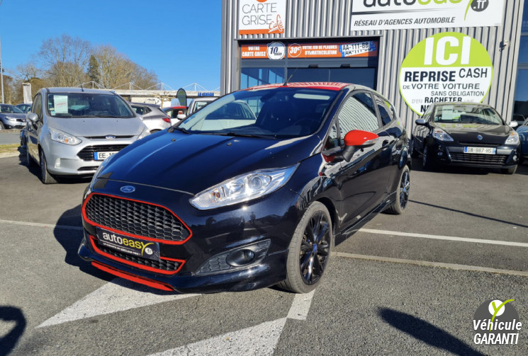 FORD FIESTA IV 1.0 EcoBoost 140ch Stop&Start Black Edition 3p