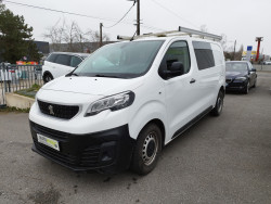 PEUGEOT EXPERT Fg III Standard 1.5 BlueHDi 120 ch S&S 6 places Cabine Approfondie Fixe Pro
