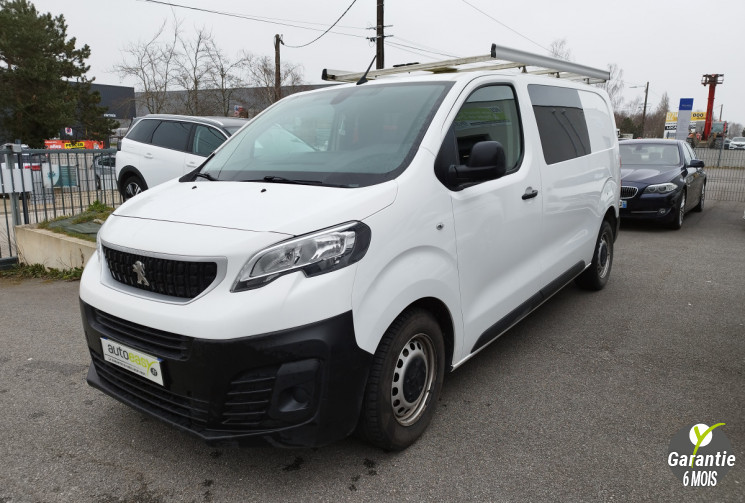 PEUGEOT EXPERT Fg III Standard 1.5 BlueHDi 120 ch S&S 6 places Cabine Approfondie Fixe Pro