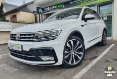 VOLKSWAGEN TIGUAN  2.0 TDI 190 ch R LINE 4Motion DSG7 INTERIEUR CUIR TOIT OUVRANT DISTRIBUTION OK 