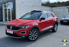 VOLKSWAGEN T-ROC 1.6 TDI 116 CARAT EXCLUSIVE * TOIT OUVRANT * VIRTUAL COCKPIT * CUIR * ATTELAGE