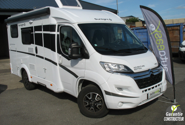 Citroën Jumper CAMPING CAR 2.2 blueHDI 140 SUNLIGHT V60 ADVENTURE EDITION COMME NEUF