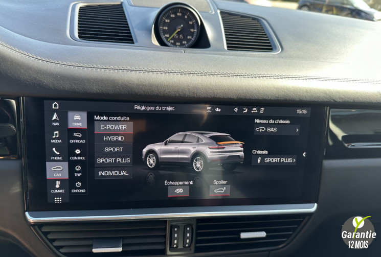 Porsche CAYENNE COUPE 3.0 462ch E-HYBRID SPORT DESIGN