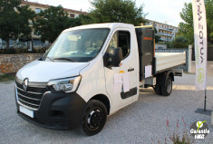 RENAULT MASTER 130 cv BENNE RIDELLES GPS COFFRE OUTILS   8 900 km  !!!!!!
